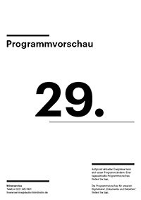 Bild mit der Aufschrift "Programmvorschau 22"