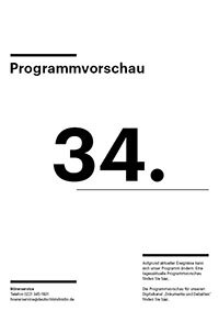 Bild mit der Aufschrift "Programmvorschau 34"