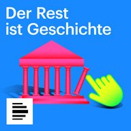 Podcast-Logo: "Der Rest ist Geschichte" von Deutschlandfunk