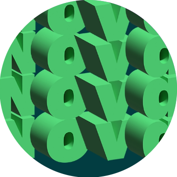 Logo-Motiv mit Schriftzug von Deutschlandfunk Nova