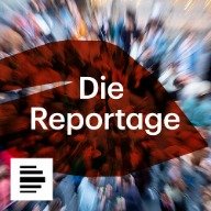 Logo der Deutschlandfunk Kultur Sendung "Die Reportage"