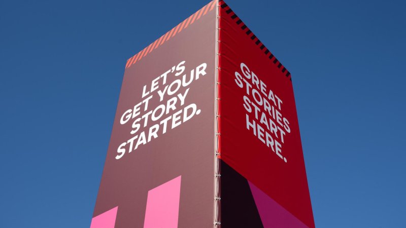 Banner der Buchmesse